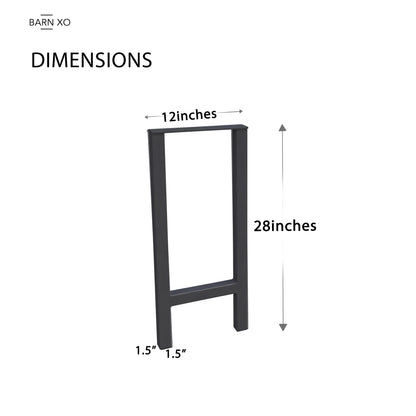 DIY - Custom Fabricated H Legs