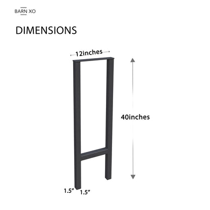 DIY - Custom Fabricated H Legs