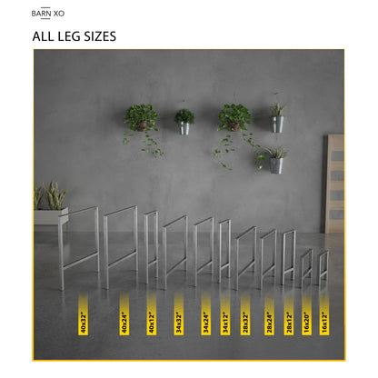 DIY - Custom Fabricated H Legs
