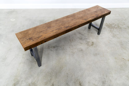 Bench with H-Leg Base