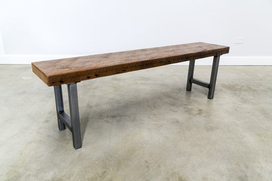 Bench with H-Leg Base
