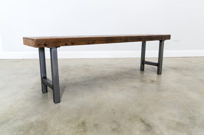 Bench with H-Leg Base
