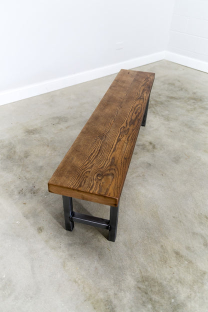 Bench with H-Leg Base
