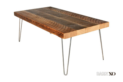 Mid-Century Coffee Table with Hairpin Legs