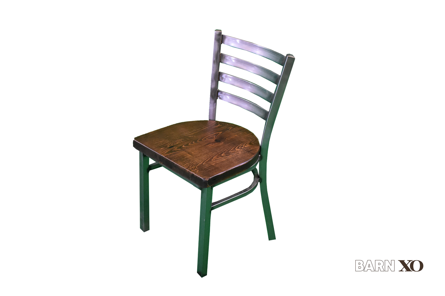 18 Inch Ladder Back Dining Chair (Gun Metal)