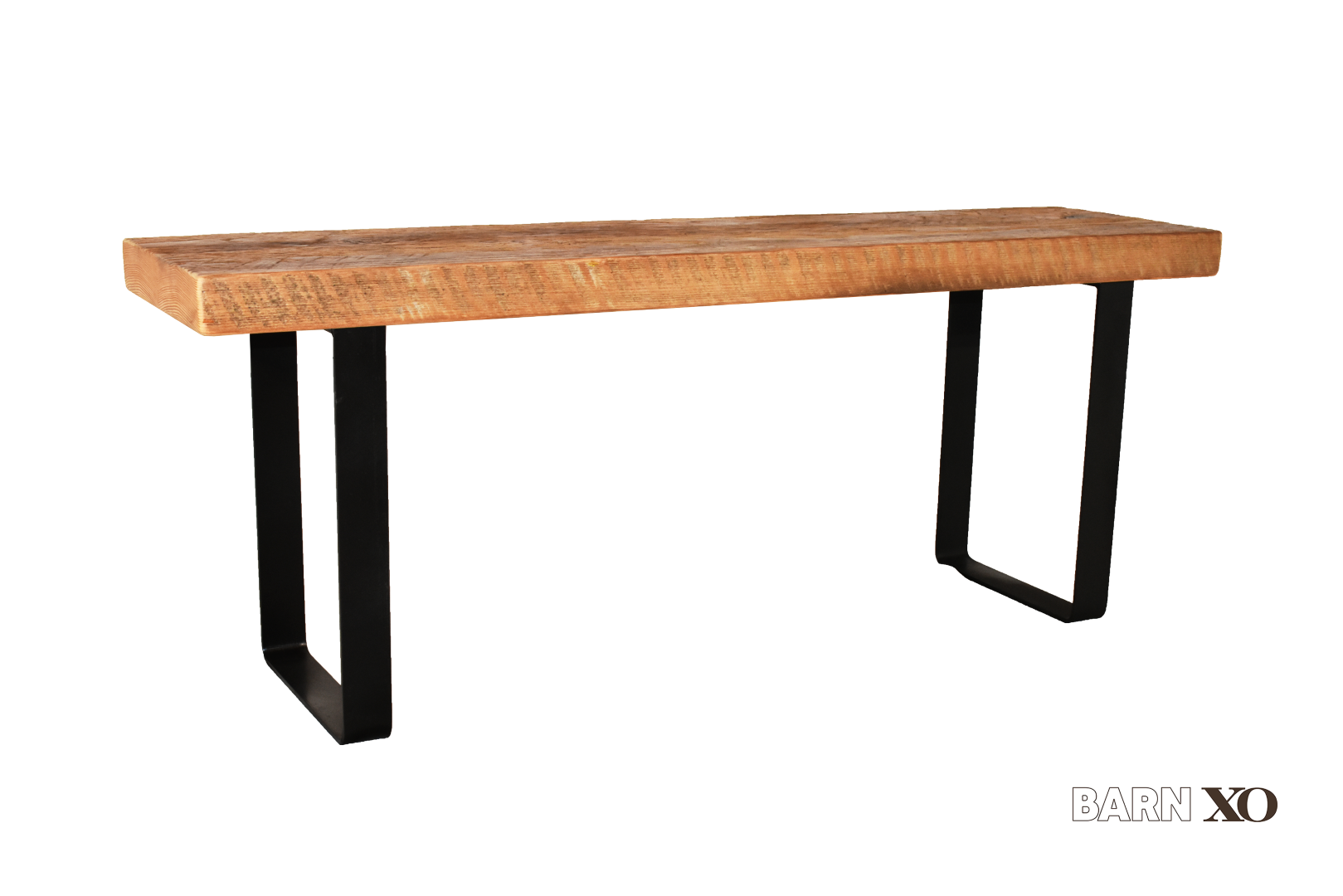 Bench with U-Shaped Leg Base