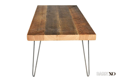 Mid-Century Coffee Table with Hairpin Legs