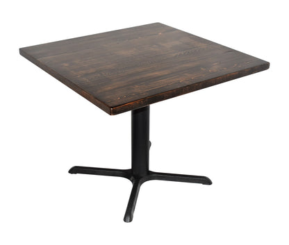 Solid Reclaimed Wood Square Table