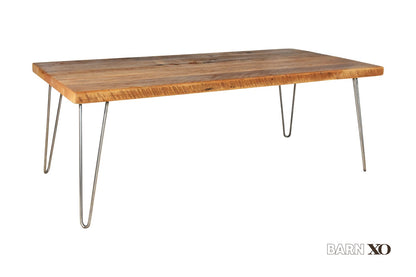 Mid-Century Coffee Table with Hairpin Legs