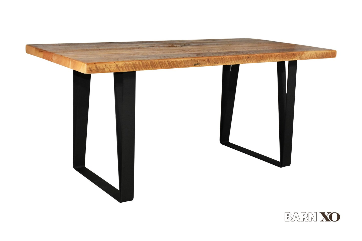 Coffee Table with 2 U-Shaped Leg Base