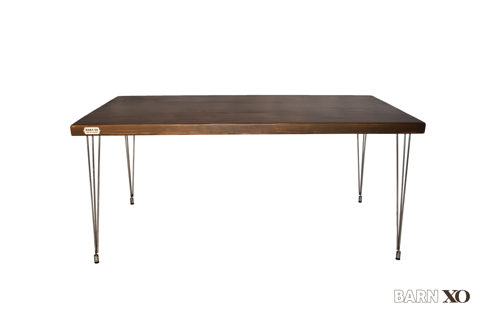 Reclaimed Wood Table with Leveling Hairpin Legs