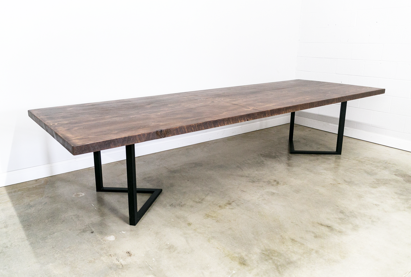 Conference Table with 6-Corners Leg Base