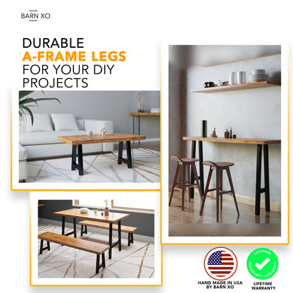 DIY - Custom Fabricated A-Frame Table Legs