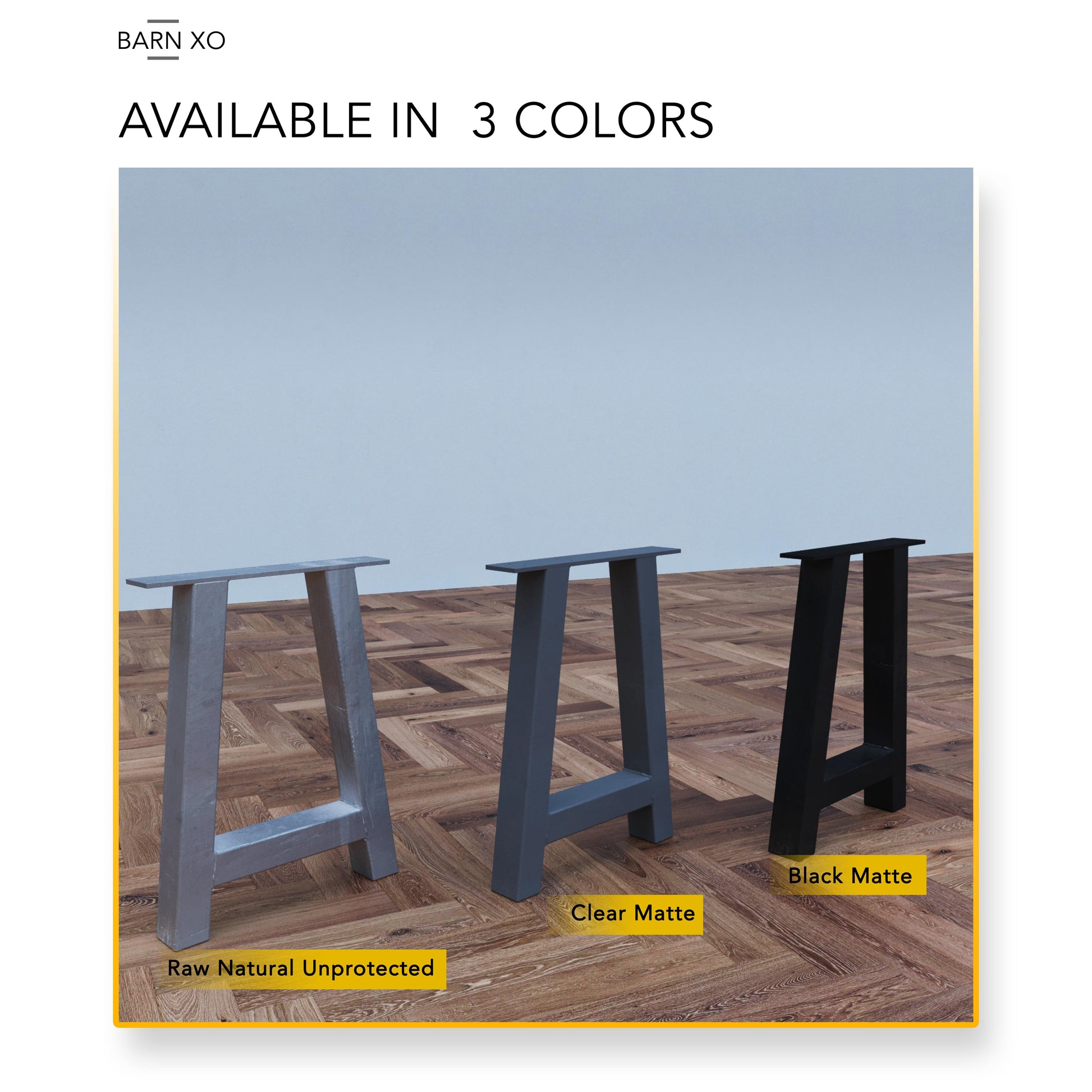 DIY - Custom Fabricated A-Frame Table Legs