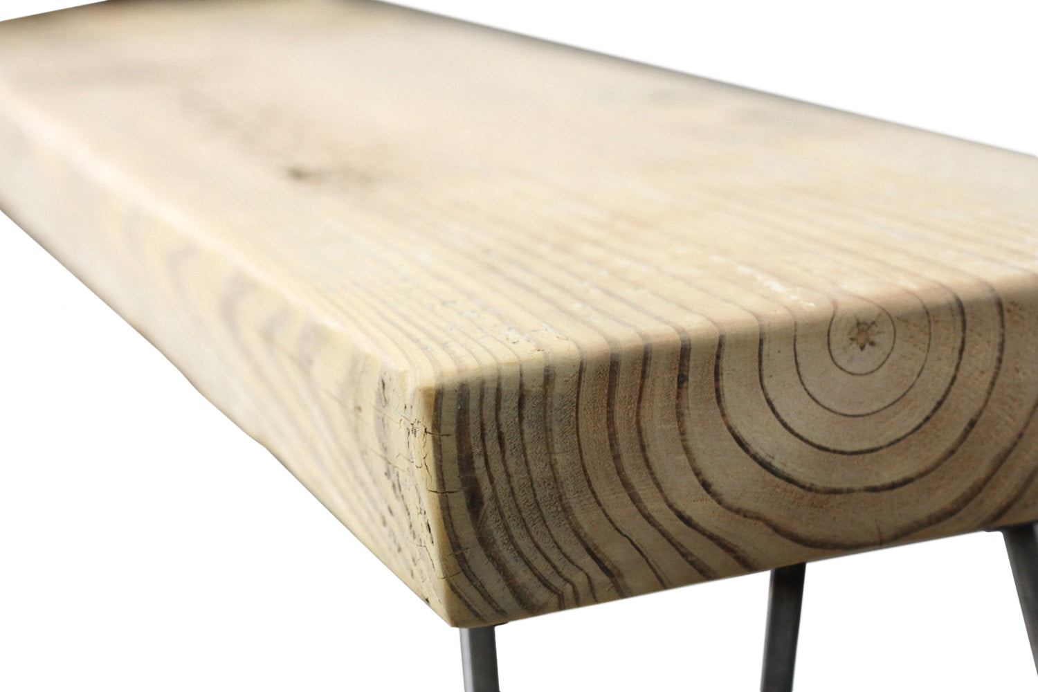 Bench with 2-Rod Hairpin Legs