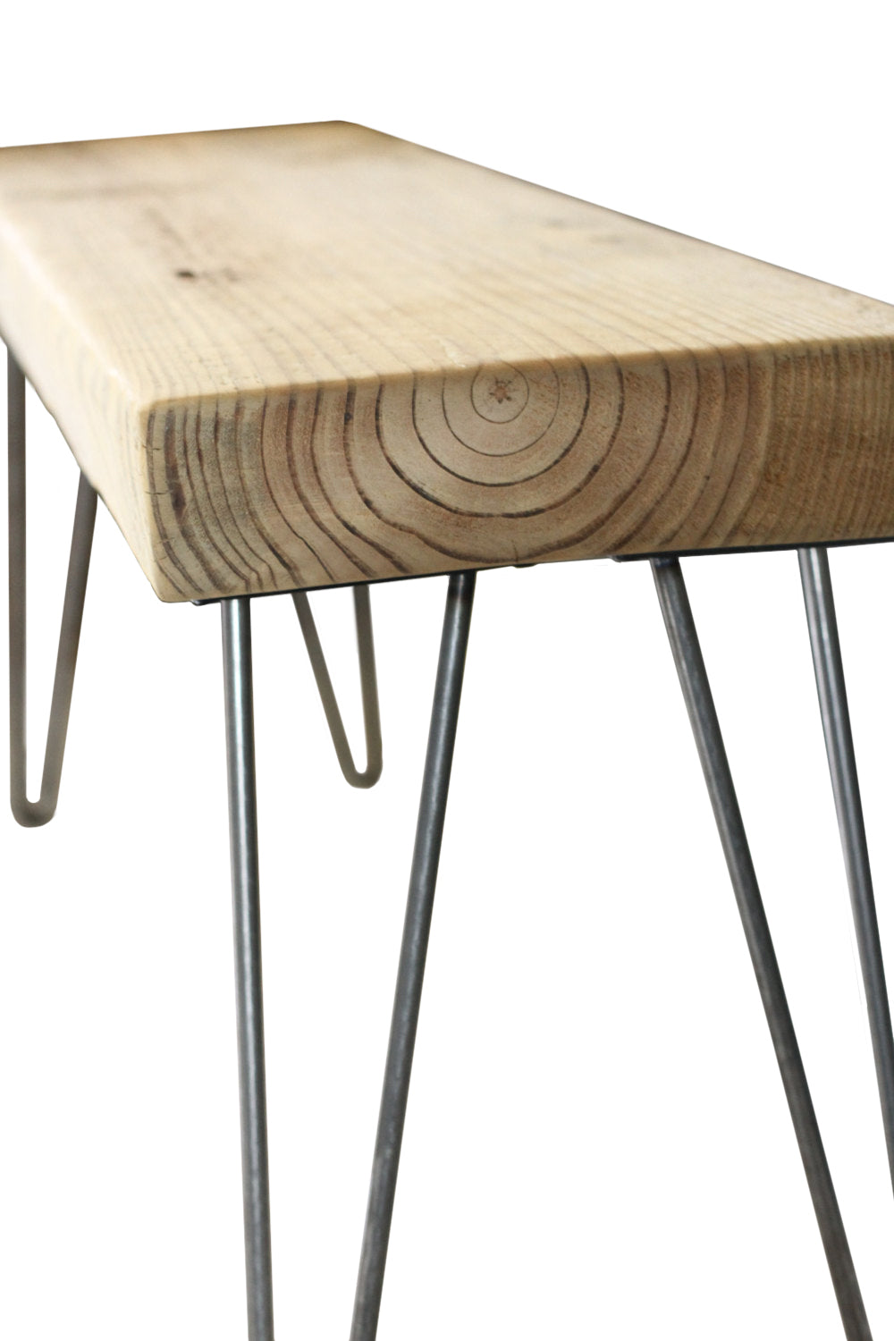 Bench with 2-Rod Hairpin Legs
