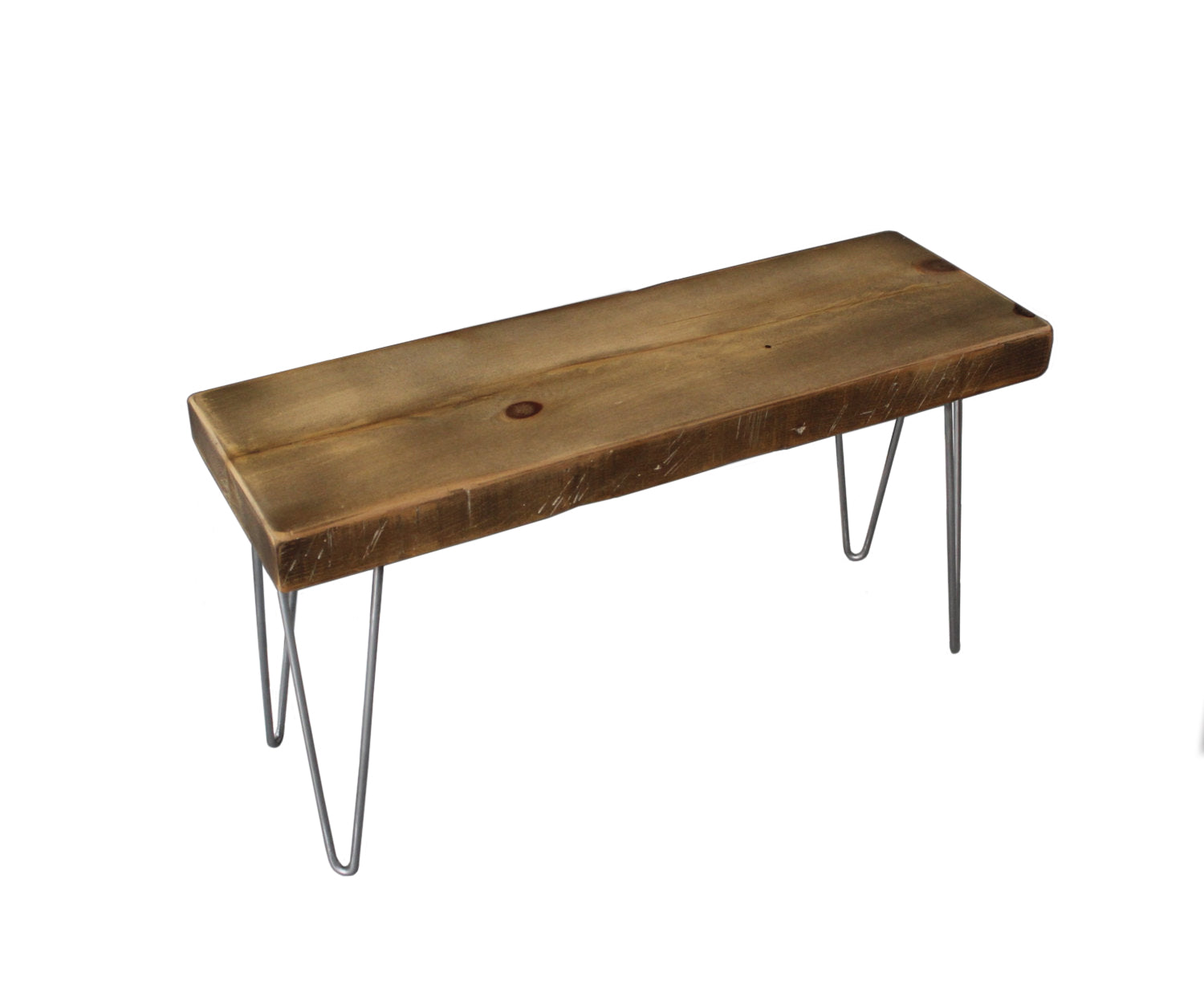 Bench with 2-Rod Hairpin Legs