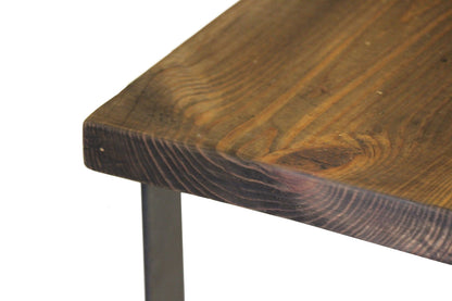 Bench with U-Shaped Leg Base