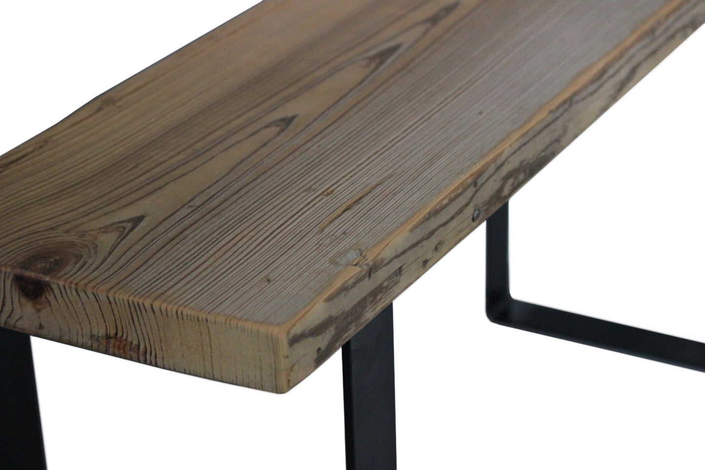 Bench with U-Shaped Leg Base
