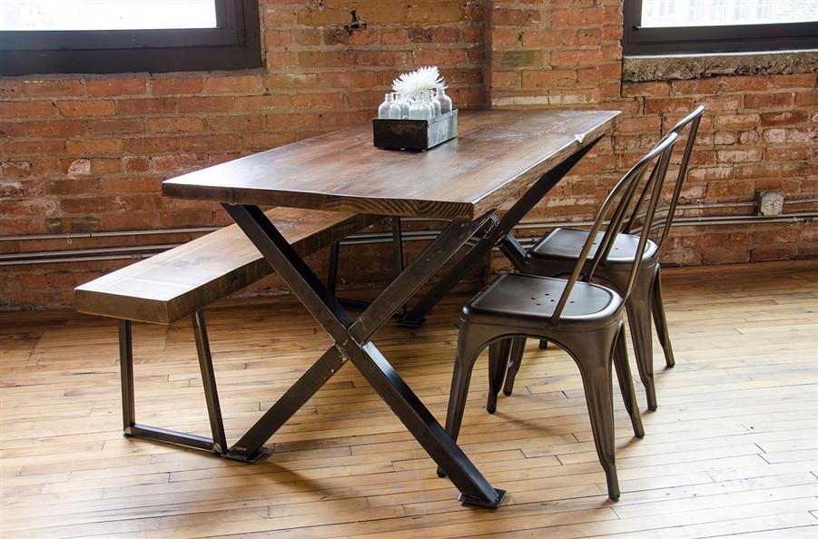 Wood Bench (Modern)