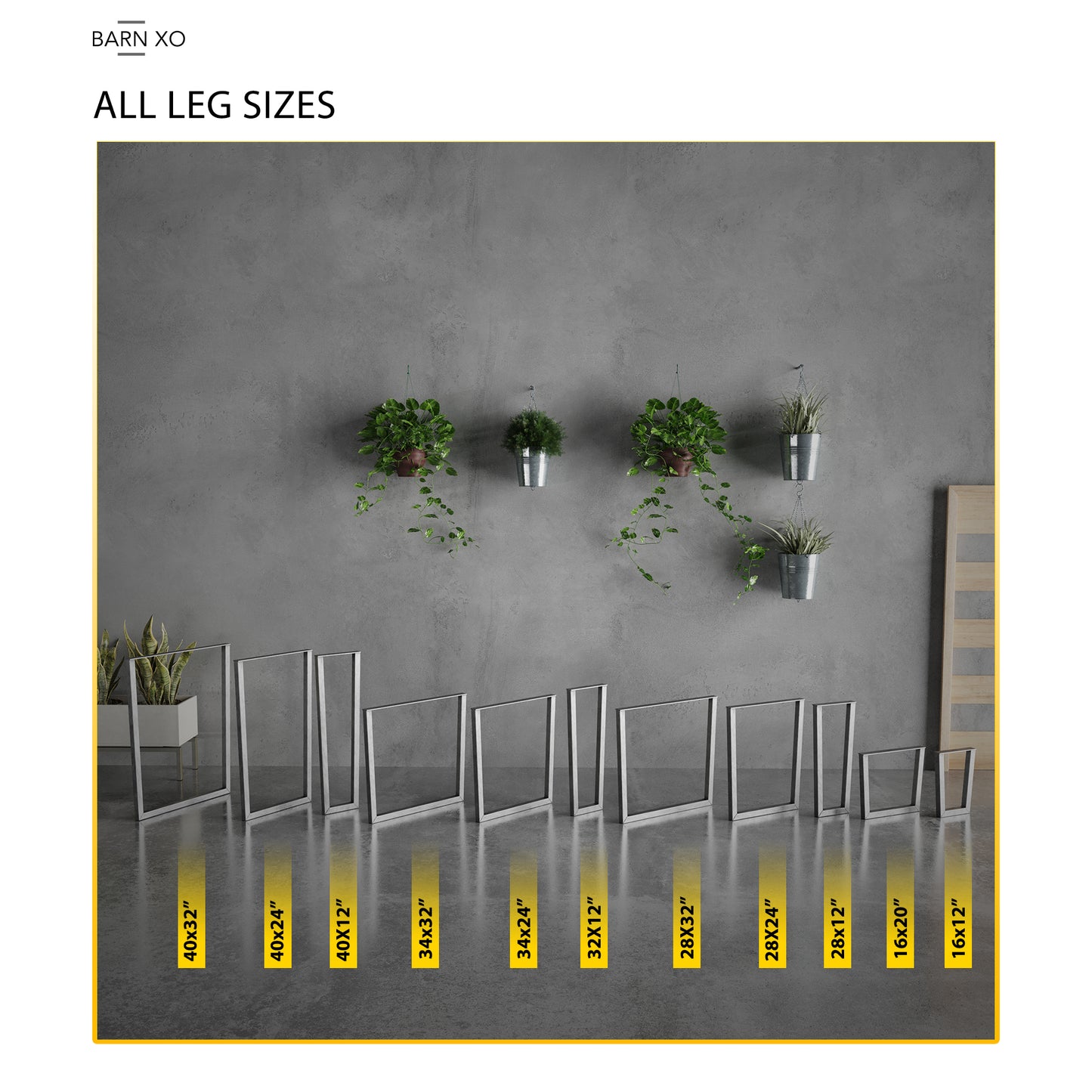 DIY - Custom Fabricated Brooklyn Leg Base