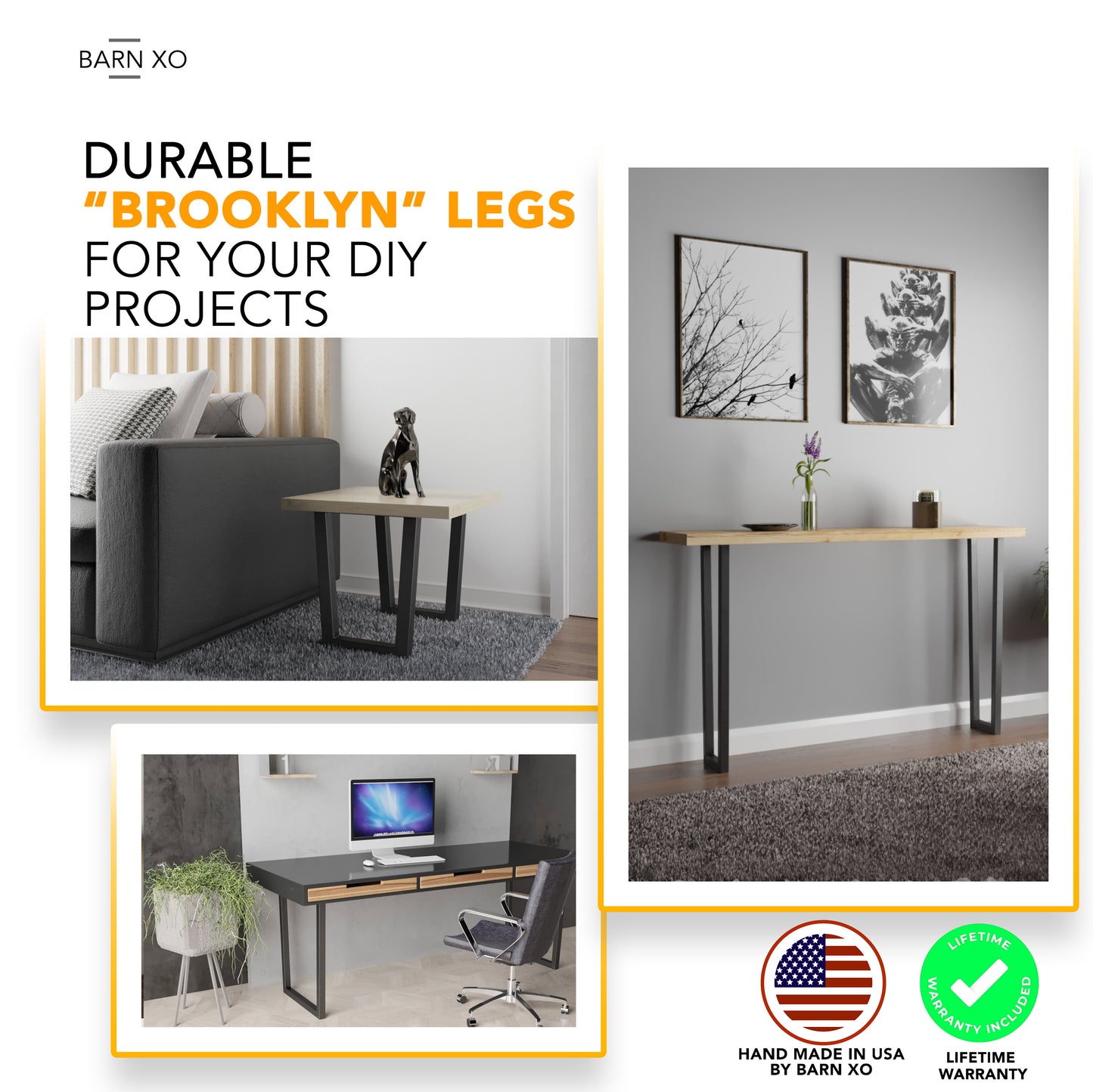DIY - Custom Fabricated Brooklyn Leg Base