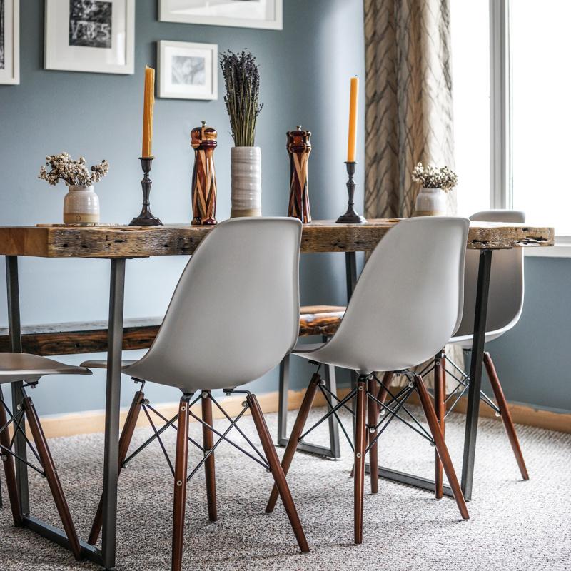 Modern Dining Table (U-Shaped Legs)