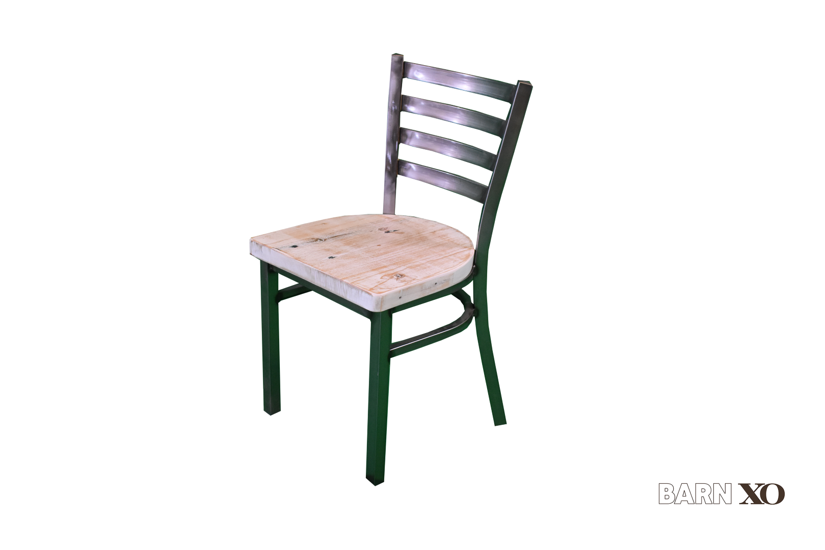 18 Inch Ladder Back Dining Chair (Gun Metal)