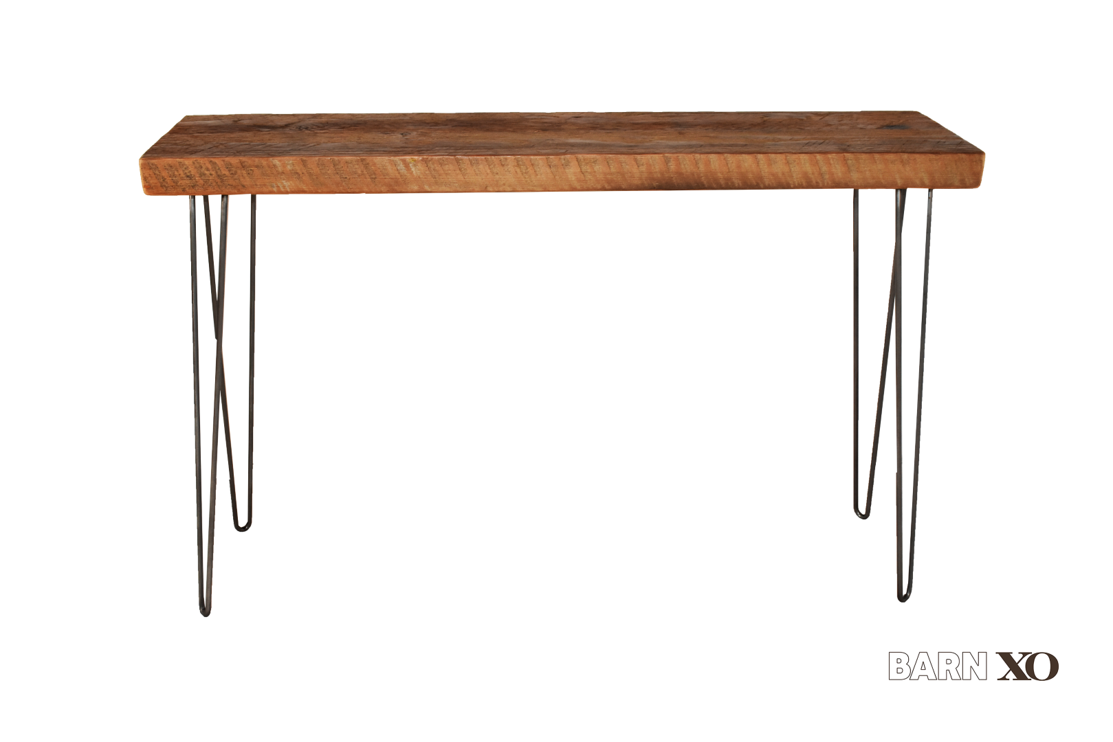 Mid-Century Console Table with Hairpin Legs
