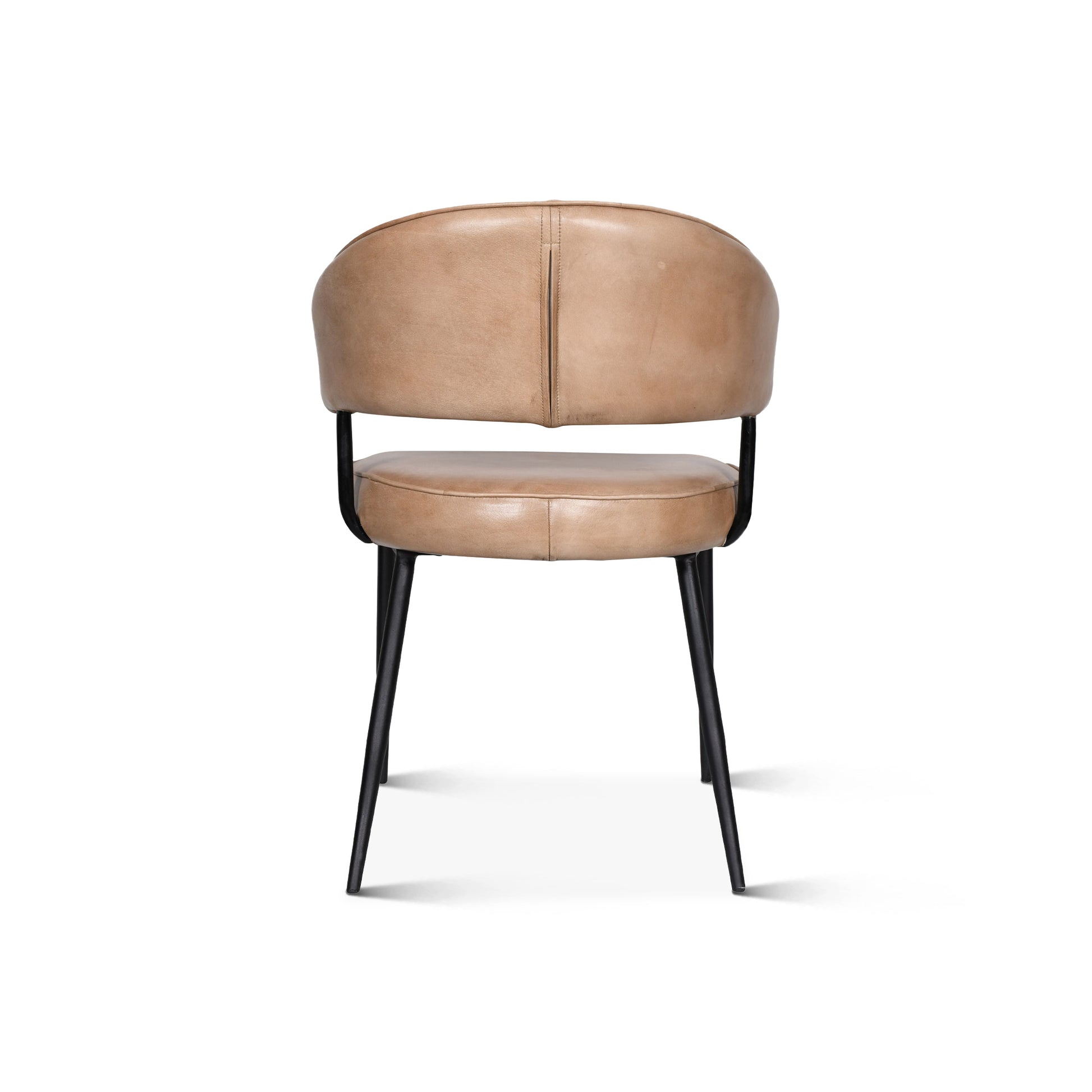Essex 23" Dover Armchair - Antique Ivory Leather