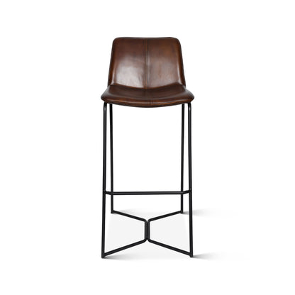 Essex 18" Morgan Bar Chair - Hand Washed Chestnut