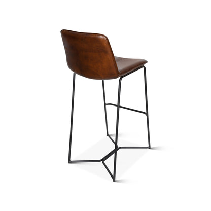 Essex 18" Morgan Bar Chair - Hand Washed Chestnut