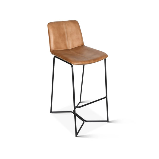 Essex 18" Morgan Bar Chair - Hand Washed Taupe