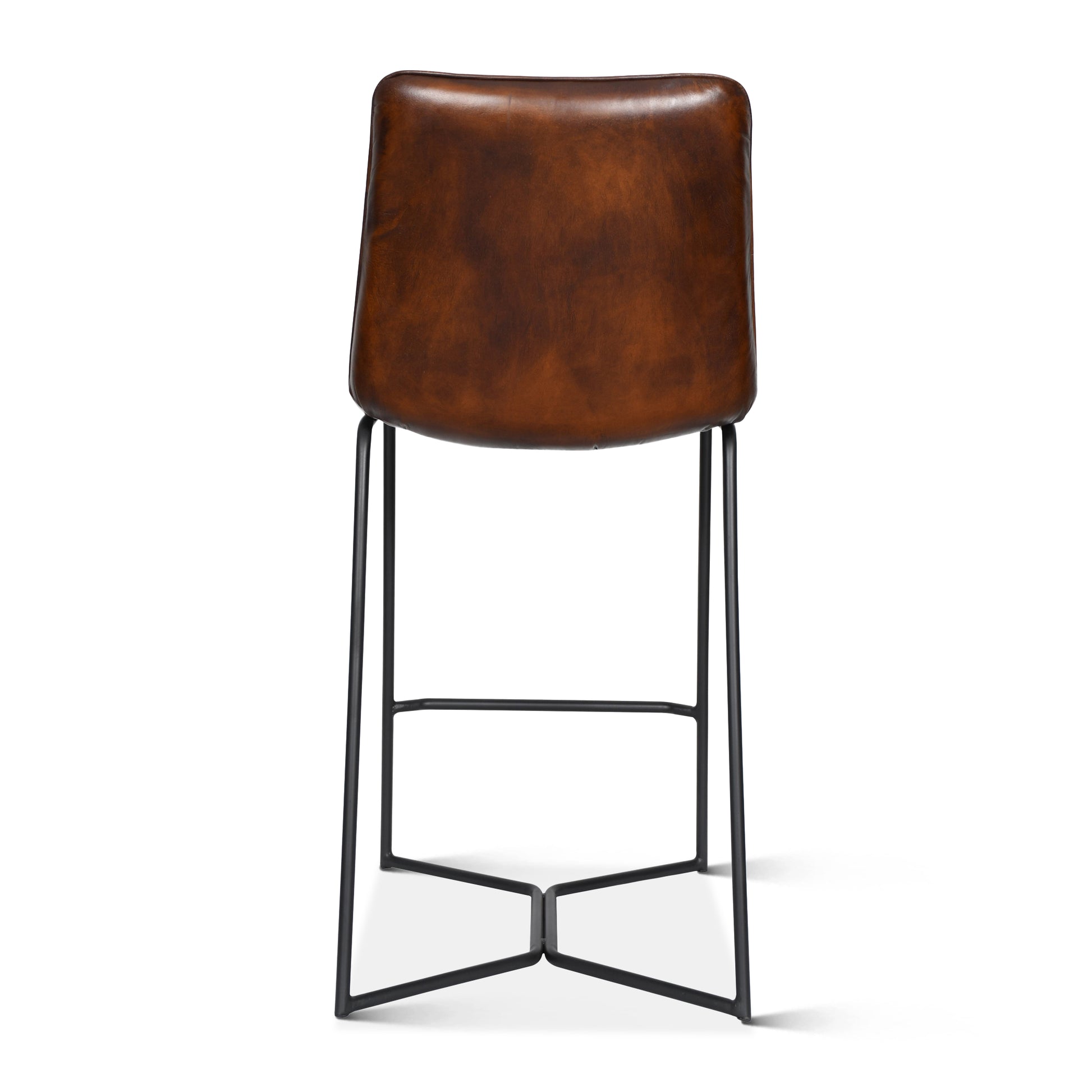 Essex 18" Morgan Counter Chair - Hand Washed Chestnut Brown