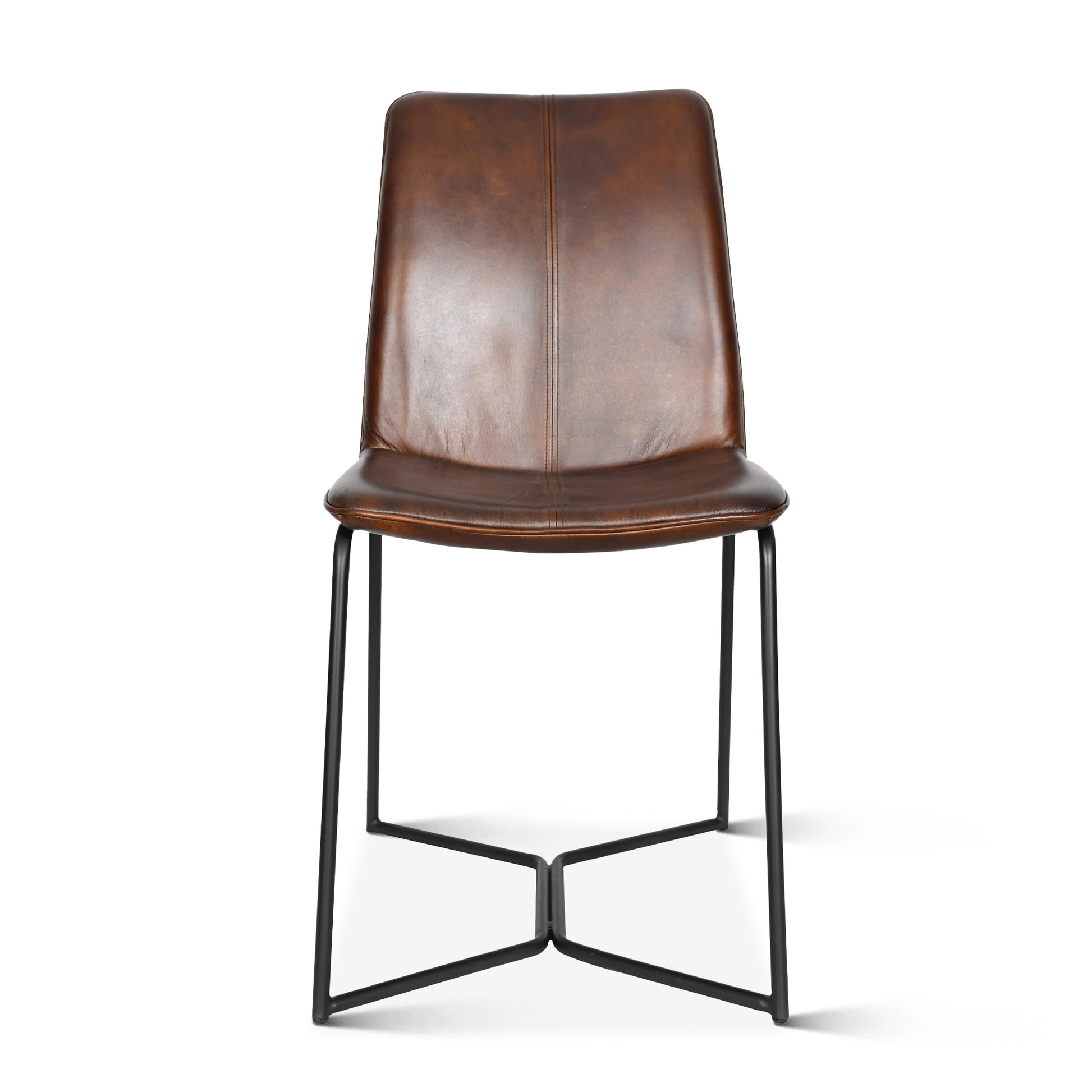 Essex 18" Morgan Dining Chair - Hand Washed Chestnut Brown