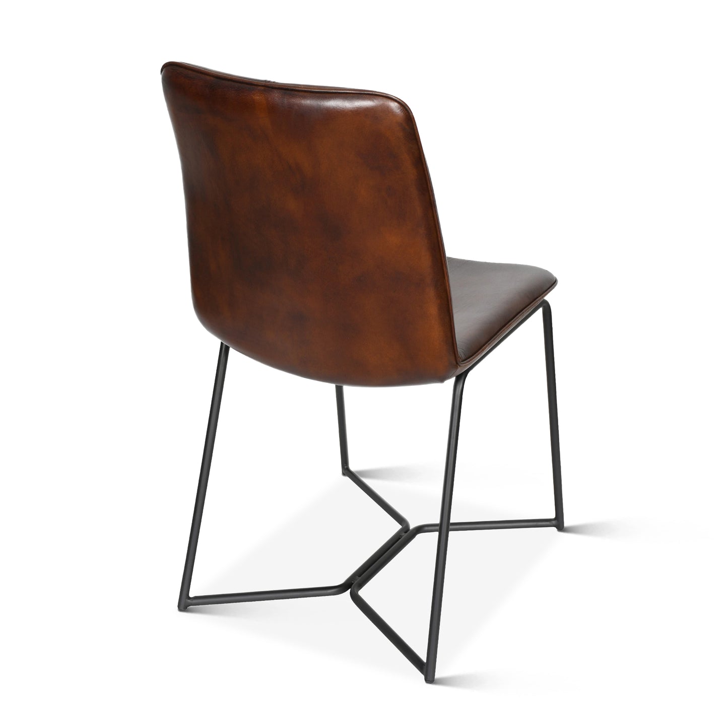 Essex 18" Morgan Dining Chair - Hand Washed Chestnut Brown