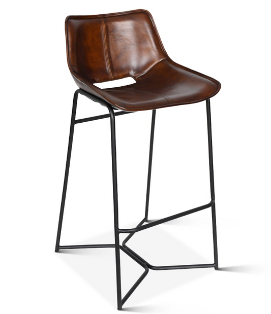 Essex Bar Chair - Hand Washed Chestnut