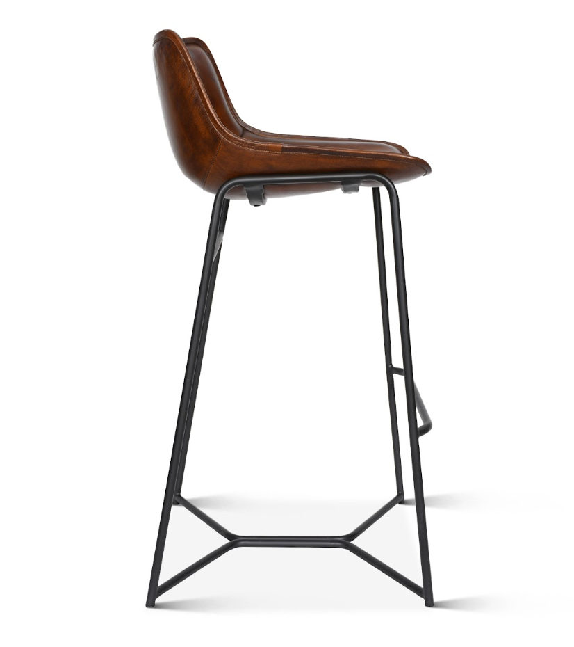 Essex Bar Chair - Hand Washed Chestnut