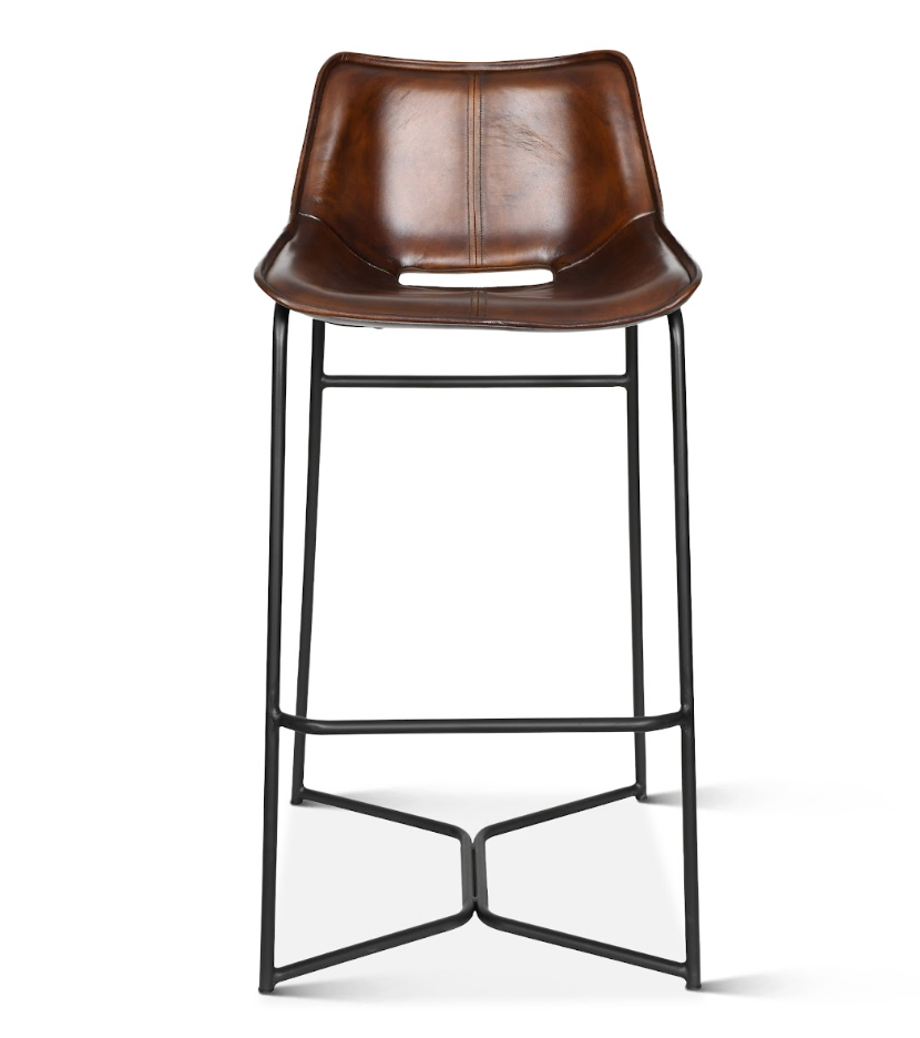 Essex Bar Chair - Hand Washed Chestnut