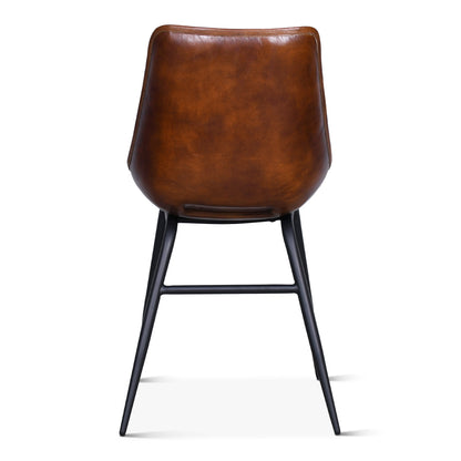 Essex Dining Chair - Hand Washed Chestnut Brown