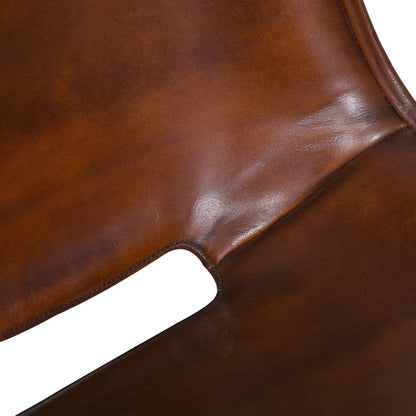 Essex Dining Chair - Hand Washed Chestnut Brown