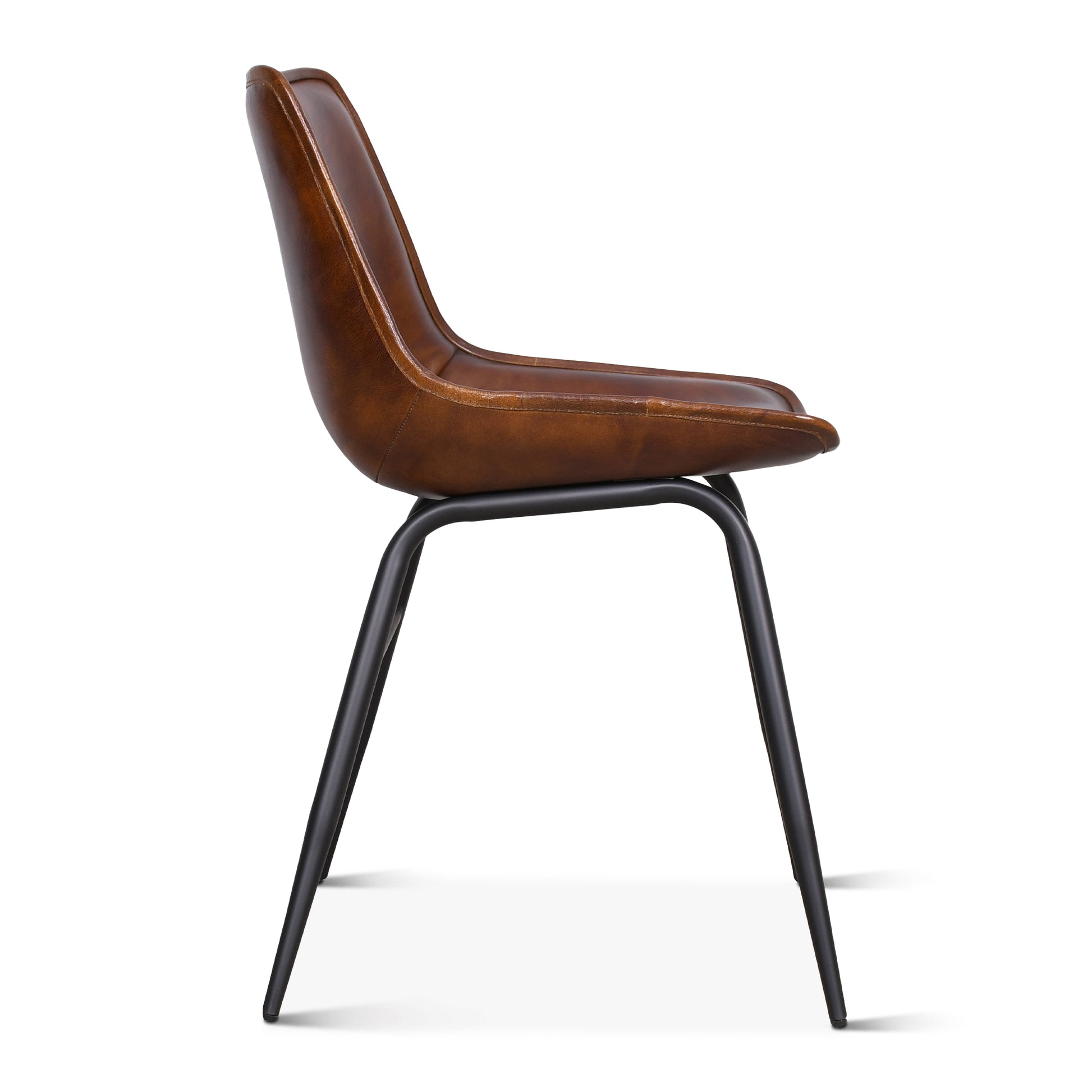Essex Dining Chair - Hand Washed Chestnut Brown