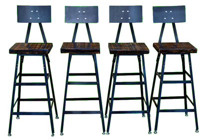 Vintage Industrial Chair/ Stool (Set of 4)