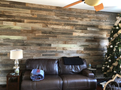 DIY - Reclaimed Wood Accent Wall