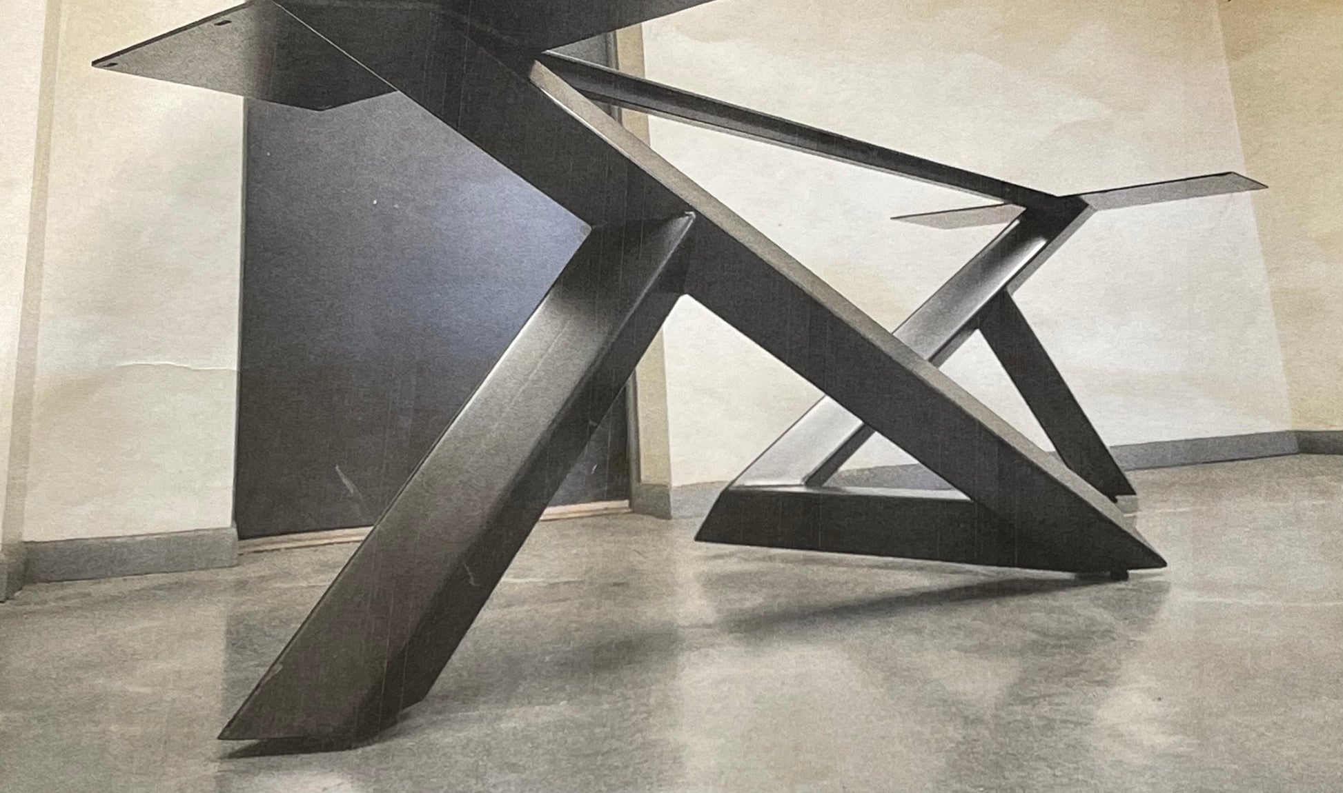 Reclaimed Wood Z Base Table