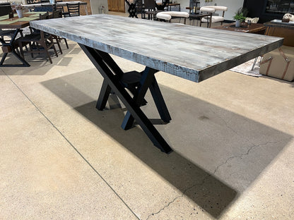 Reclaimed Wood 6 Point Table