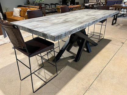 Reclaimed Wood 6 Point Table