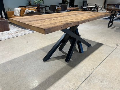 Reclaimed Wood 6 Point Table