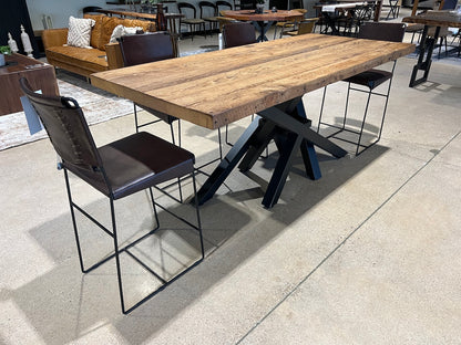 Reclaimed Wood 6 Point Table