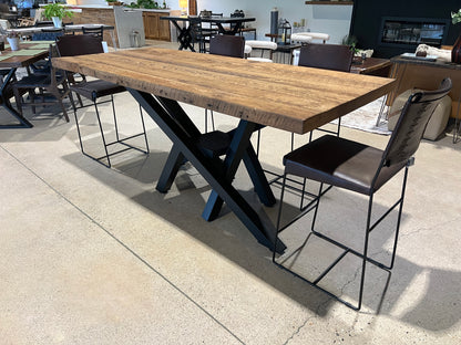 Reclaimed Wood 6 Point Table